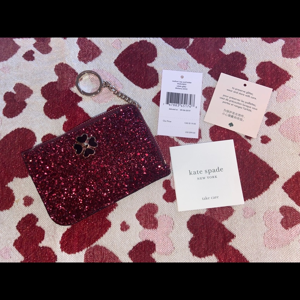 Kate Spade Keychain card holder